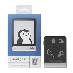 Апаратний гаманець для криптовалют Ledger Flex™ x Pudgy Penguins з чохлом - мініатюра 3