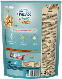 Готовий сухий сніданок Fitness Yoghurt пластівці з цільної пшениці з йогуртовим глазуруванням 225 г - мініатюра 2