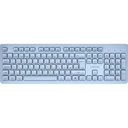 Клавіатура Canyon HKB-W01 Silent Wireless UA Blue (CNS-HKBW01BL)