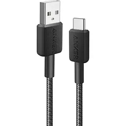 Кабель Anker 322 USB-A to USB-C - 1.8m Nylon Black teh0022034