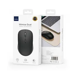 Бездротова миша WIWU WM108 2.4G+BT5.0 Black - мініатюра 6
