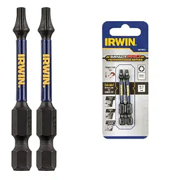 Біта IMPACT PRO 1/4"/57мм TX15 2 шт, IRWIN