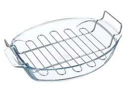Форма з решіткою , 38х27х11 см Pyrex kuh0016073