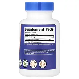 Літій оротат Nutricost 5 мг 120 капсул - мініатюра 2