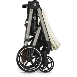 Прогулянкова коляска Cybex Balios S Lux TPE Seashell Beige з бампером (524001203) - мініатюра 8