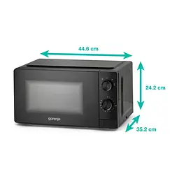 Мікрохвильова піч Gorenje MO20CE1B5 - мініатюра 8