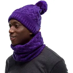 Мультипов'язка Buff Knitted & Fleece Neckwarmer Savva Sincerity (1033-BU 113349.642.10.00) - мініатюра 2
