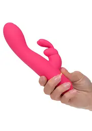 Вібратор кролик CalExtoics Love Bunny, 19 см (рожевий) - мініатюра 6