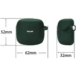 Чохол BeCover Silicon для JBL Tune Flex TWS Dark Green (710186) - мініатюра 2
