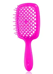 Щітка для волосся Janeke Superbrush Small Неоново-рожева