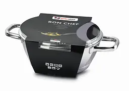 Каструля BON CHEF 24 см 3 л VITRINOR - мініатюра 2