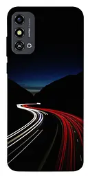 Чохол Demsky Червоно-біла дорога для ZTE Blade A53