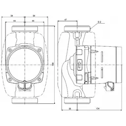 Циркуляційний насос Grundfos Alpha1 32-80 180 (99199597) - мініатюра 7