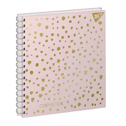 Блокнот 150*150/64 == "YES" /151628/ 7БЦ, подвійна спіраль "MY NOTEBOOK" мат. лам.+фол.зол. (3/30)