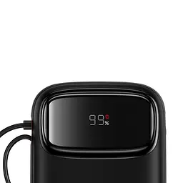 Зовнішній акумулятор Baseus Power Bank QPow2 Dual-Cable 20000mAh 22.5W (P10055000112-B1) Black - мініатюра 8