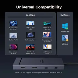 USB-хаб Ugreen Revodok Pro CM886 [45366] [143657] - мініатюра 9