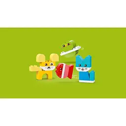 Конструктор LEGO DUPLO My First Чарівні творчі домашні улюбленці 3 в 1, 24 деталі (10477) - мініатюра 6