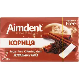 Жувальна гумка Aimdent Cinnamon 14.5 г