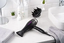 Фен Violet PRO HD-Y223PRO, 1850-2200Вт, 2 швидкості, 3 темп.режими, дифузор, чорний ARDESTO teh0017659 - мініатюра 3