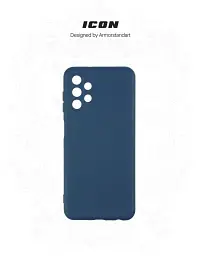 Чохол ArmorStandart ICON для Samsung A13 4G (A135) Camera cover Dark Blue - мініатюра 3