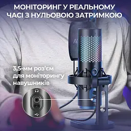 Мікрофон Boya K5-02 RGB Black K5-02) - мініатюра 11
