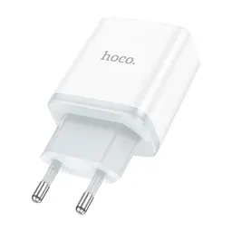 Зарядний пристрій HOCO C104A Stage USB-C PD20W White (6931474782892) - мініатюра 2