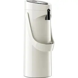 Tefal Термос Ponza Pump, 1.9л, пластик, скло, білий