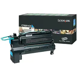 Тонер-картридж Lexmark C792X1CG 1 шт. блакитний
