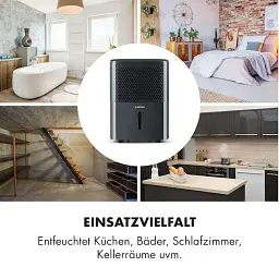 Осушувач повітря Klarstein DryFy 10 20 м² (10032662) - мініатюра 8