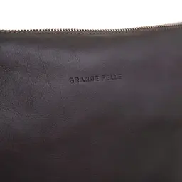 Чоловіча шкіряна барсетка GRANDE PELLE 17х26х7 см sum0026495 - мініатюра 4