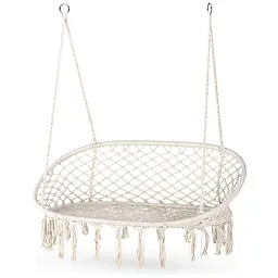 Садова гойдалка Boho Outtec бежевий - мініатюра 2