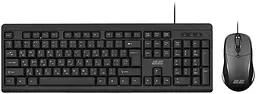 Комплект (клавіатура + миша) 2E MK401 USB Чорний (2E-MK401UB)