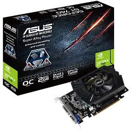 Відеокарта GeForce GT 740 2GB Asus OC (GT740-OC-2GD5) Б/В