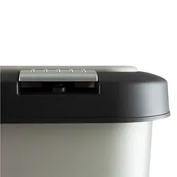 Відро для сміття з кришкою сортувальне МVM, 20+20 л, сіре (BIN-05 (20+20L) LIGHT GRAY/GRAY) - мініатюра 3