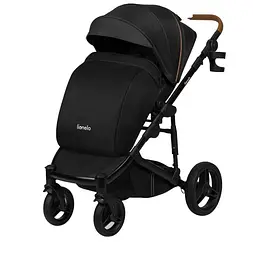 Універсальна коляска 2 в 1 Lionelo Mari Tour Black Onyx, чорна (LO-MARI TOUR 2IN1 BLACK ONYX) - мініатюра 3