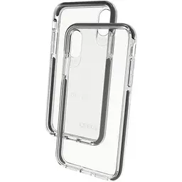 Протиударний чохол Gear4 Piccadilly D3O для iPhone XS Max (6.5") Black + Прозорий - мініатюра 2