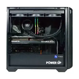 Робоча станція Power Up Desktop #627 Ryzen 9 9950x/128 GB/SSD 2TB/GeForce RTX 5070 12 Gb - мініатюра 3