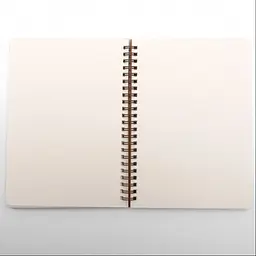 Блокнот Kiri sketch Кіт та дорога еко крафт-картон  11120-T-KR формат А5 на пружині    - мініатюра 4