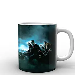 Кухоль GeekLand Harry Potter Гаррі Поттер and Deathly Hallows HP.02.014 330 мл білий - мініатюра 2