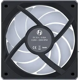 Кулер до корпусу Lian Li Uni Fan CL WIRELESS 120-1, Black (G99.12CL1W1B.00) - мініатюра 6