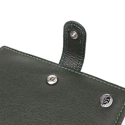 Оригінальна обкладинка на документи унісекс із натуральної шкіри ST Leather 23119 зелена - мініатюра 5