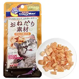 Ласощі для котів CattyMan Chicken Meat курка шматочки філе 0.025кг