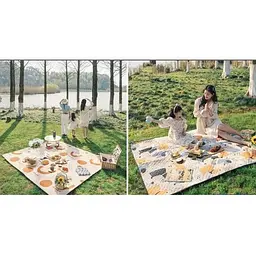 Килимок для пікніку Naturehike NH21FCD01 170x200 см художня геометрія - мініатюра 2