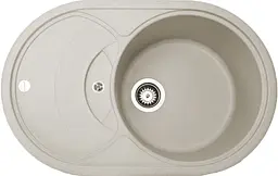 Кухонна мийка Adamant Shell 770x495x200 Бежевий avena 245223