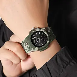 Чоловічий наручний годинник 2382CMGN Camo Green Skmei acs0029948 - мініатюра 3