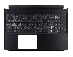 Топкейс ноутбука / верхня панель і клавіатура для ноутбука Acer Nitro 5 AN515-45, AN515-57 з RTX 3000 серії (6B.QBCN2.009) Оригінал від Acer, Верхня панель клавіатури