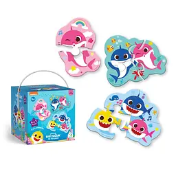 Дитячий пазл "Baby Shark" DoDo Toys 200587 від 2 років, 18 елементів - мініатюра 2