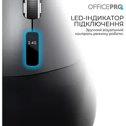Миша OfficePro M398B Silent Click Wireless Black [161156] - мініатюра 5
