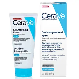 Уцінка. Пом'якшуючий крем CeraVe для сухої, загрубілої та нерівної шкіри обличчя та тіла 177 мл (MB190800) - мініатюра 4