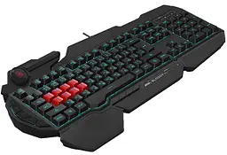 Клавіатура A4Tech Bloody B318 Black, USB, ігрова, мультимедійна, захист від вологи, 8 Light strike - мініатюра 2